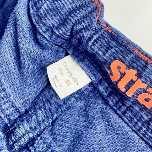 Crewcuts navy corduroy straight leg pants 10 - Picture 6 of 11